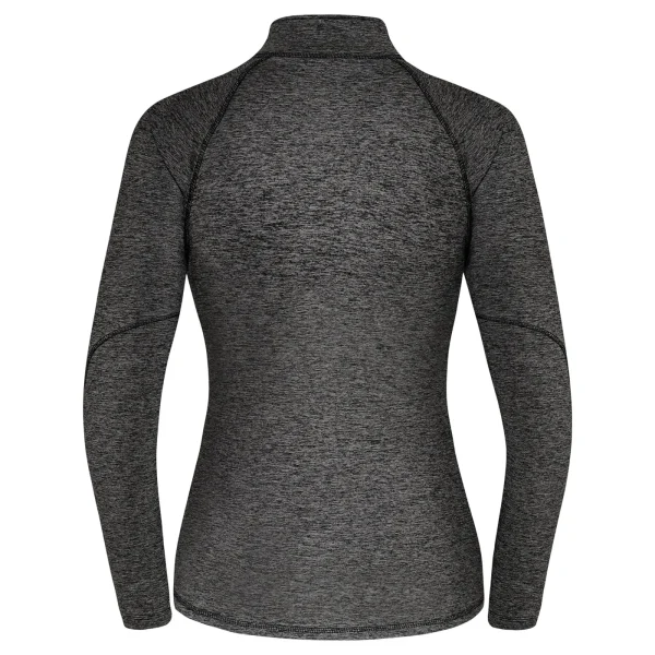 Online Fjord Nansen Bluza HASVIK GOLF WOMEN graphite melange/black