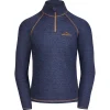 Sale Fjord Nansen Bluza termoaktywna HALSA GOLF MEN melange orange