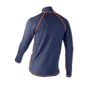 Sale Fjord Nansen Bluza termoaktywna HALSA GOLF MEN melange orange
