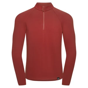 Store Fjord Nansen Bluza VIK 1/4 ZIP MEN oaky red