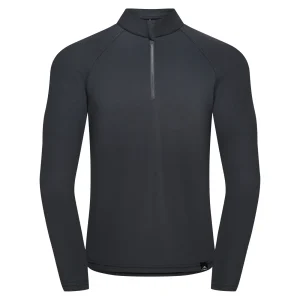 Sale Fjord Nansen Bluza VIK 1/4 ZIP MEN rocky grey