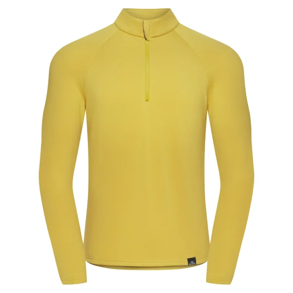 Flash Sale Fjord Nansen Bluza VIK 1/4 ZIP MEN amber yellow