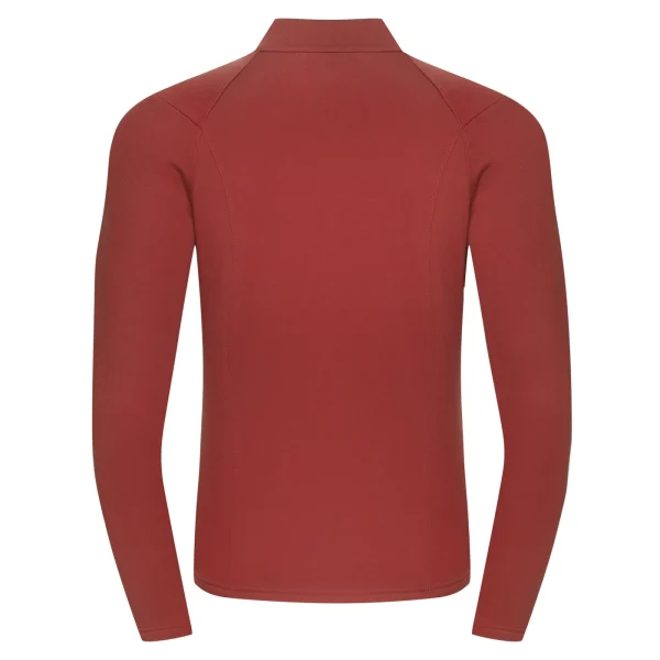 Store Fjord Nansen Bluza VIK 1/4 ZIP MEN oaky red