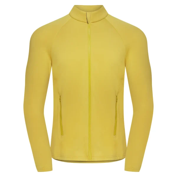 Shop Fjord Nansen Bluza VIK FULL ZIP MEN amber yellow