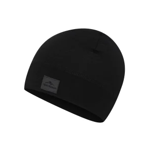 Sale Fjord Nansen Czapka LIGHT MERINOULL BEANIE black