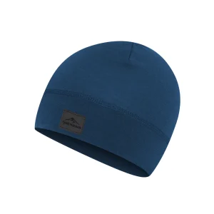 Store Fjord Nansen Czapka LIGHT MERINOULL BEANIE blue