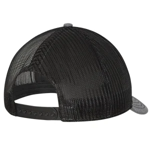 Clearance Fjord Nansen Czapka z daszkiem TRUCKER CAP LEGACY PATCH grey melange grey/melange