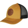 Best Sale Fjord Nansen Czapka z daszkiem TRUCKER CAP LEGACY PATCH mustard/black