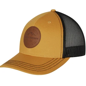 Best Sale Fjord Nansen Czapka z daszkiem TRUCKER CAP LEGACY PATCH mustard/black