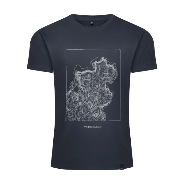 Flash Sale Fjord Nansen Koszulka NORTH CAPE MEN navy