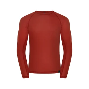 Store Fjord Nansen Koszulka RIX LONGSLEEVE MEN oaky red