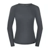 Hot Fjord Nansen Koszulka RIX LONGSLEEVE WOMEN rocky grey