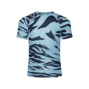 Sale Fjord Nansen Koszulka RIX PRINT T-SHIRT MEN mountin & wave blue