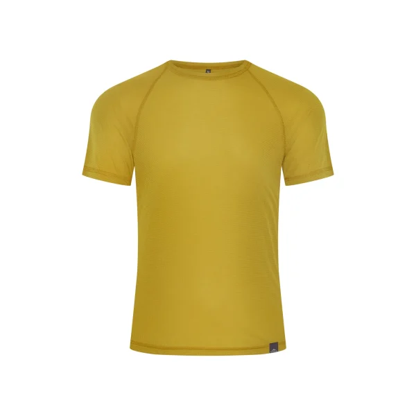 Outlet Fjord Nansen Koszulka RIX T-SHIRT MEN amber yellow