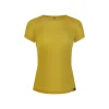 Shop Fjord Nansen Koszulka RIX T-SHIRT WOMEN amber yellow