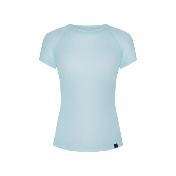 Shop Fjord Nansen Koszulka RIX T-SHIRT WOMEN wavy blue