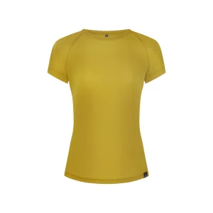 Shop Fjord Nansen Koszulka RIX T-SHIRT WOMEN amber yellow