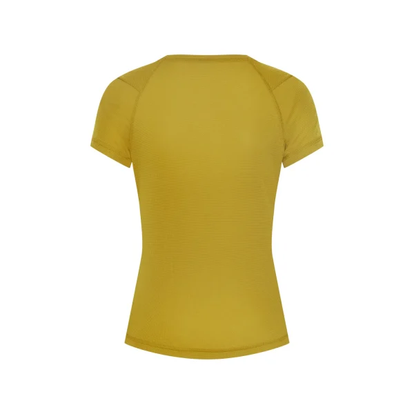 Shop Fjord Nansen Koszulka RIX T-SHIRT WOMEN amber yellow