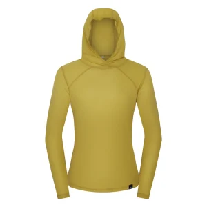 Fashion Fjord Nansen Koszulka RIX UNISEX HOODED amber yellow