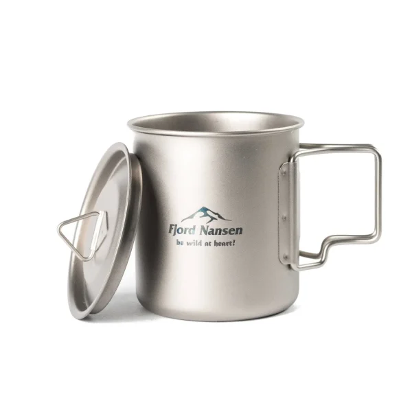 Discount Fjord Nansen Kubek tytanowy JACON CUP TITANIUM 400 ml grey