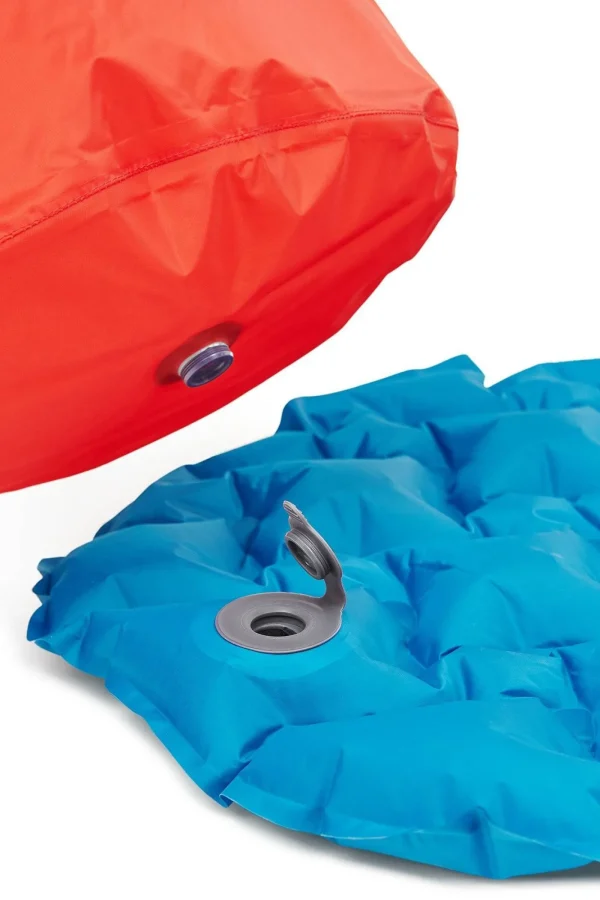 Hot Fjord Nansen Materac z pompką TREKKER NG + PUMP SACK blue / red