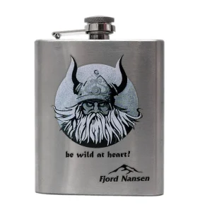 Best Sale Fjord Nansen Piersiówka VILL VIKING HIP FLASK 0.2 l silver