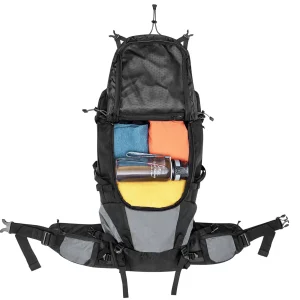 Store Fjord Nansen Plecak HIMIL 45+10 SOLID black/graphite
