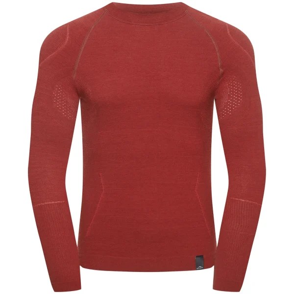 Fashion Fjord Nansen Zestaw bielizny OXIVA MERINO MEN oaky red